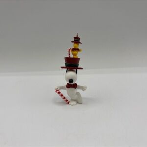 Hallmark Keepsake Ornament 1989 Vintage Snoopy And Woodstock Handcrafted